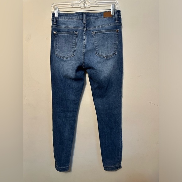 Judy Blue Janette Judy Blue Camo Patch Skinny Jeans Size 7/28‎ JB82109MD - Picture 6 of 6